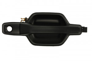 Maner usa Dreapta Fata potrivit MITSUBISHI PAJERO III, PAJERO IV 2000-2014 - (exterior, cu gaura pentru incuietoare; negru/grund)