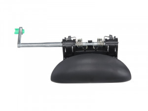 Maner usa Fata Dreapta potrivit PEUGEOT 206 1.1-2.0D dupa 1998 - (extern, negru)