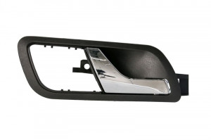 Maner usa fata dreapta potrivit SKODA FABIA I, FABIA I PRAKTIK 2000-2007 - interior, negru/crom