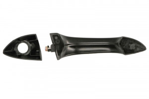 Maner usa Fata Stanga (extern, cu orificiu pentru incuietoare, textura neagra) potrivit BMW X5 (E53) 3.0-4.8 01.00-10.06 - Img 2