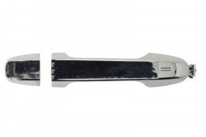 Maner usa Stanga/Dreapta Spate potrivit TOYOTA AURIS E18, CAMRY XV50, PRIUS III W3, YARIS XP130 2010-2018 - (exterior; crom)