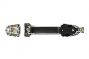 Maner usa Stanga/Dreapta Spate potrivit TOYOTA AURIS E18, CAMRY XV50, PRIUS III W3, YARIS XP130 2010-2018 - (exterior; crom) - Img 2