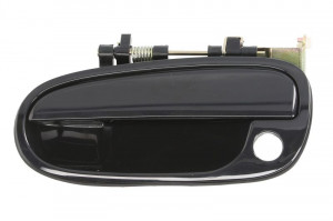 Maner usa Stanga Fata potrivit HYUNDAI MATRIX 2001-2006 - (exterior, cu gaura pentru incuietoare; grund)