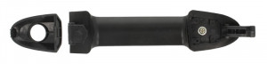 Maner usa Stanga Fata potrivit HYUNDAI SANTA FE II CM 2006-2012 - (exterior, cu gaura pentru incuietoare; crom/grund) - Img 2