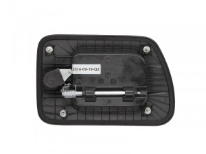 Maner usa Stanga Fata potrivit IVECO DAILY II, DAILY III, DAILY IV, DAILY V 1989-2014 - (cu cheie; exterior, cu incuietoare; negru) - Img 2