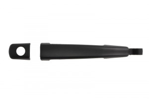 Maner usa Stanga Fata potrivit PEUGEOT 2008 I, 207, 208 I, 3008 I, EXPERT dupa 2006 - (exterior, cu gaura pentru incuietoare; textura neagra)