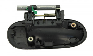 Maner usa Stanga Spate potrivit NISSAN ALMERA II N16 2000-2007 - (exterior; negru/grund) - Img 2