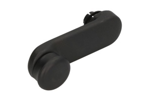 Manivela geam Dreapta/Stanga potrivit OPEL MOVANO A; RENAULT CLIO II, CLIO II/HATCHBACK, MASTER II, MASTER PRO, MEGANE I, MEGANE I CLASSIC, MEGANE I COACH dupa 1995 - (negru)