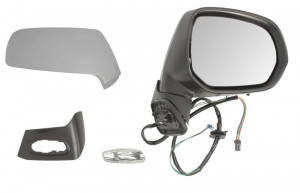 Oglinda dreapta potrivit CITROEN C4 GRAND PICASSO I, C4 PICASSO I 2006-2012 - electrica incalzita, grunduita, cu senzor temperatura