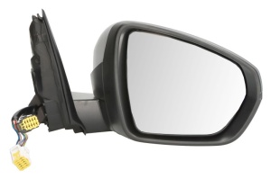 Oglinda dreapta potrivit CITROEN C5 AIRCROSS dupa 2016 - (electric, cu memorie, convex, cu incalzire, asistent schimbare benzi, rabatabil electric, cu semnalizator, cu senzor temperatura)