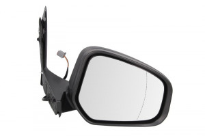 Oglinda dreapta potrivit FORD TRANSIT / TOURNEO COURIER dupa 2014 - electrica, asferic, crom
