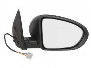 Oglinda dreapta potrivit NISSAN QASHQAI 2007-2010 - electrica incalzita, grunduita, pliabila electric