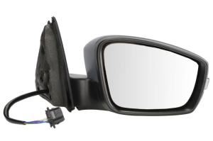 Oglinda dreapta potrivit SEAT TOLEDO IV; SKODA RAPID 2015-2022 - (electric, convex, cu incalzire, acoperit, cu indicator)