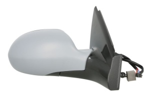 Oglinda laterala Dreapta (electric, asferice, incalzita, albastru, cu carcasa, cu senzor de temperatura) potrivit CITROEN C5 I, C5 II, C5 II/KOMBI, C5 I/KOMBI -01.08 - Img 2