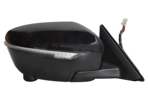 Oglinda laterala dreapta (electric, convex, cu incalzire, asistent benzi, grund, rabatare electrica, cu semnalizare, cu camera) potrivit NISSAN ROGUE II, X-TRAIL III T32 01.14-08.22 - Img 2