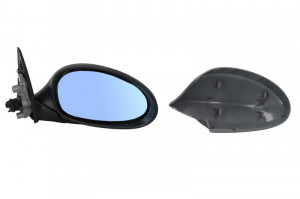 Oglinda laterala Dreapta electric, convexa, incalzita, albastru potrivit BMW 1 E81, 1 E82, 1 E87, 1 E88, 3 E90, 3 E91, 3 E92, 3 E93 - Img 1