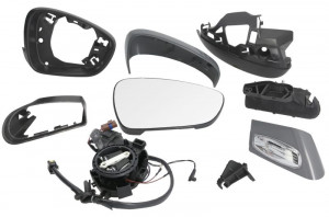 Oglinda laterala Dreapta electric, convexa, incalzita potrivit DS DS 4; CITROEN DS4 -07.15 - Img 1