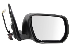 Oglinda laterala Dreapta potrivit SUZUKI GRAND VITARA II, XL7 2005-2009 - (electric; convexa, cu incalzire; captuseala; pliabil electric)