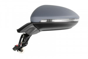 Oglinda laterala Stanga electric, asferica, incalzita, crom, pliabil electric potrivit VW GOLF ALLTRACK 7, GOLF SPORTSVAN 7, Golf 7 VII, TOURAN - Img 2