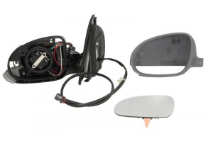 Oglinda laterala Stanga electric, asferica, incalzita potrivit VW BORA I, GOLF 4, GOLF 5