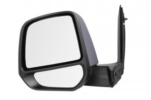 Oglinda laterala Stanga manual, convexa, crom potrivit FORD TOURNEO CONNECT V408 NADWOZIE WIELKO, TRANSIT CONNECT, TRANSIT CONNECT V408/MINIVAN - Img 2