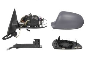Oglinda laterala Stanga potrivit AUDI A6 ALLROAD C6, A6 ALLROAD C7, A6 C6 pana in 2011 - (electric Da, asferice, incalzita, captuseala, pliabil electric) - Img 2
