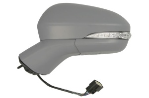 Oglinda stanga (electric, asferic, cu incalzire, asistent schimbare benzi, rabatabil electric, cu semnalizator) potrivit FORD MONDEO V 08.14- - Img 2