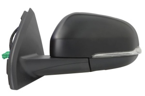 Oglinda stanga (electric, asferic, cu incalzire, rabatabil electric, cu semnalizator, cu senzor temperatura) potrivit VOLVO S60 II 04.10-02.19 - Img 2