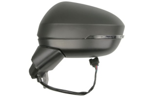 Oglinda stanga (electric, convex, cu încălzire, asistent pentru schimbarea benzii, acoperit sub acoperire, pliabil electric, cu indicator) potrivit NISSAN JUKE F16 01.19- - Img 2