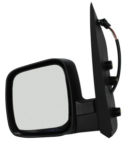 Oglinda stanga potrivit CITROEN NEMO; FIAT FIORINO; PEUGEOT BIPPER 2007-2016 - electrica incalzita