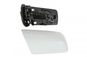 Oglinda stanga potrivit MERCEDES Clasa C, E, S 1991-1999 - electrica, asferic, incalzita, albastra, grunduita