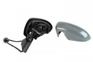 Oglinda stanga potrivit OPEL CORSA 2006-2014 - electrica, asferic, incalzita, grunduita - Img 2
