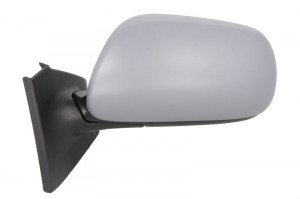 Oglinda stanga potrivit TOYOTA YARIS 2005-2010 - manuala crom, grunduita - Img 2