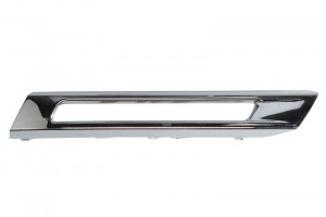 Ornament bandou bara Dreapta cu locas lumini zi, crom potrivit MERCEDES M W166 2011-2015 2011-2015