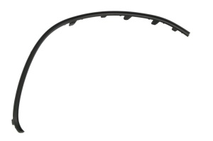 Ornament grila fata Dreapta Fata potrivit MERCEDES CLA C118 2019-2022 - (plastic; negru lucios; AMG STYLING)