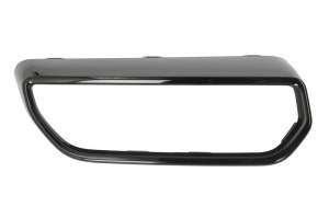 Ornament sistem evacuare dreapta potrivit Audi Q5 FYT 2020-2024 - negru lucios