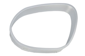 Ornament teava evacuare Stanga Spate potrivit PORSCHE CAYENNE I 9PA/957 2007-2010 - (crom)