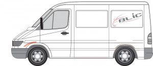 Podea caroserie Stanga potrivit MERCEDES SPRINTER 2-T (B901, B902), SPRINTER 3-T (B903), SPRINTER 4-T (B904), SPRINTER 5-T (B905) 1995-2006 - Img 2