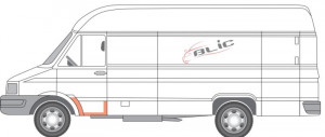 Podea Stanga potrivit IVECO DAILY I, DAILY II 1978-1999 - Img 4