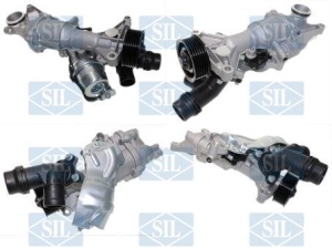 Pompa apa cu garnitura potrivit MERCEDES C (A205), C (C205), C T-MODEL (S205), C (W205) 2.0/2.0H 12.13-05.21 - Img 3