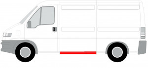 Prag auto Stanga potrivit CITROEN JUMPER I; FIAT DUCATO; PEUGEOT BOXER - Img 2