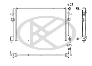 Radiator motor potrivit AUDI A3, A5, Q2, Q3, TT; SEAT ATECA, LEON, LEON SC, LEON ST, TARRACO; SKODA KODIAQ I, OCTAVIA III, SUPERB III; VW ARTEON, CADDY CALIFORNIA V CAMPER 1.2-2.0D - Img 3