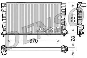 Radiator motor potrivit FIAT DOBLO, DOBLO CARGO 1.3D/1.4 - Img 3