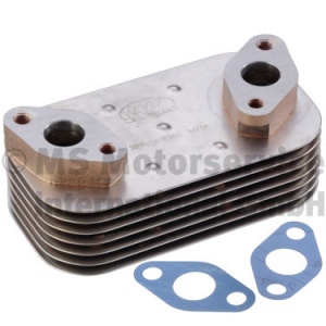 Radiator ulei (78x144x60,3/144mm, numar de nervuri: 7) potrivit MAN CLA, EL, EM, FOC, G90, HOCL, L2000, LION´S CITY, LION´S CLASSIC, M 2000 L, M 2000 M, M90, ND, NG D0824FL01-OM360.980 - Img 3
