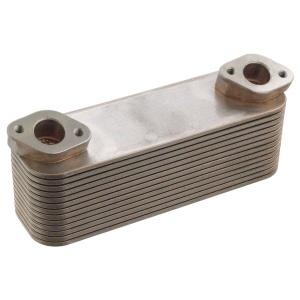 Radiator ulei (numar de nervuri: 13) potrivit MERCEDES AXOR, AXOR 2, CITARO 2, CITARO (O 530), MK, O 340, SK, TOURISMO (O 350), TOURO (O 500) OM401.972-OM457.981 01.79- - Img 1