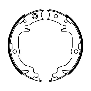 Sabot frana potrivit CHRYSLER SEBRING; CITROEN C4 AIRCROSS; DODGE AVENGER, CALIBER, JOURNEY; JEEP COMPASS, PATRIOT; MITSUBISHI ASX, LANCER VIII, OUTLANDER II, OUTLANDER III 1.5-3.6 01.00- - Img 3