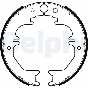 Sabot frana potrivit LEXUS LX; TOYOTA LAND CRUISER 100, LAND CRUISER 80 4.2D/4.7 01.90-03.08 - Img 2