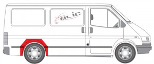Segment aripa Spate Dreapta potrivit FORD TRANSIT, TRANSIT TOURNEO 1991-2000 - (model scurt) - Img 2