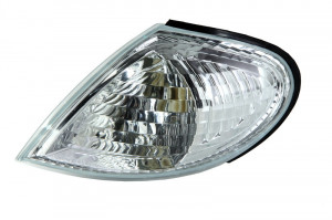 Semnalizator fata stanga potrivit NISSAN ALMERA 2000-2002 - (transparent, PY21W)