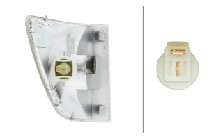 Semnalizator fata Stanga (transparent, PY21W) potrivit MERCEDES SPRINTER 2-T (B901, B902), SPRINTER 3-T (B903), SPRINTER 4-T (B904) 2.3-Electric 01.95-05.06 01.95-09.01 - Img 4